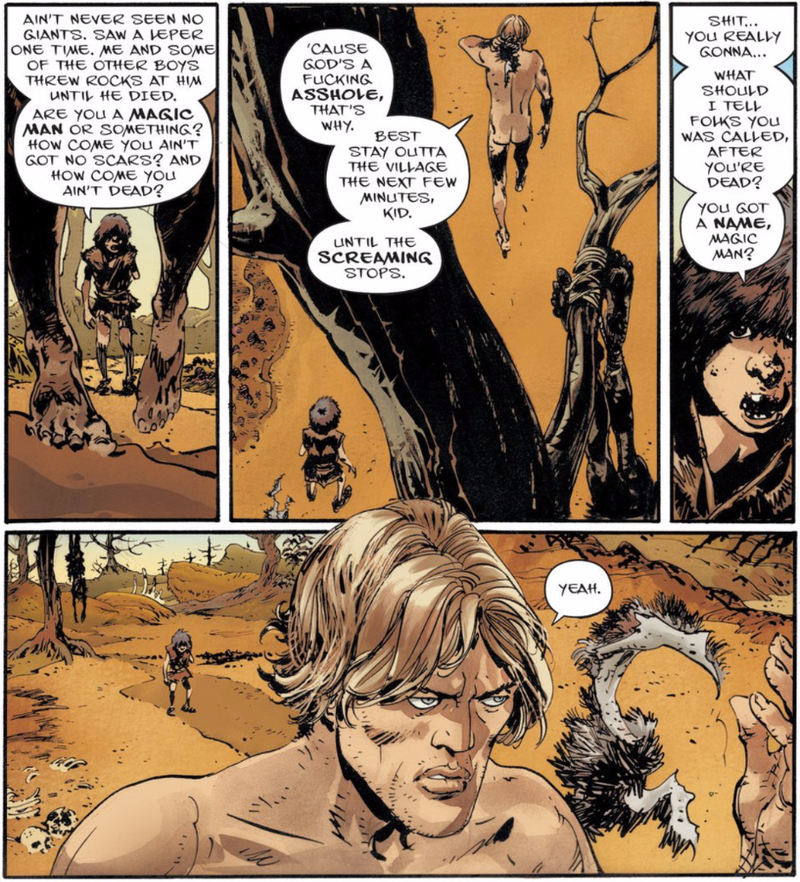 Illustration for article titled The Best New Comic of the Month Is a Bloody Bible Story